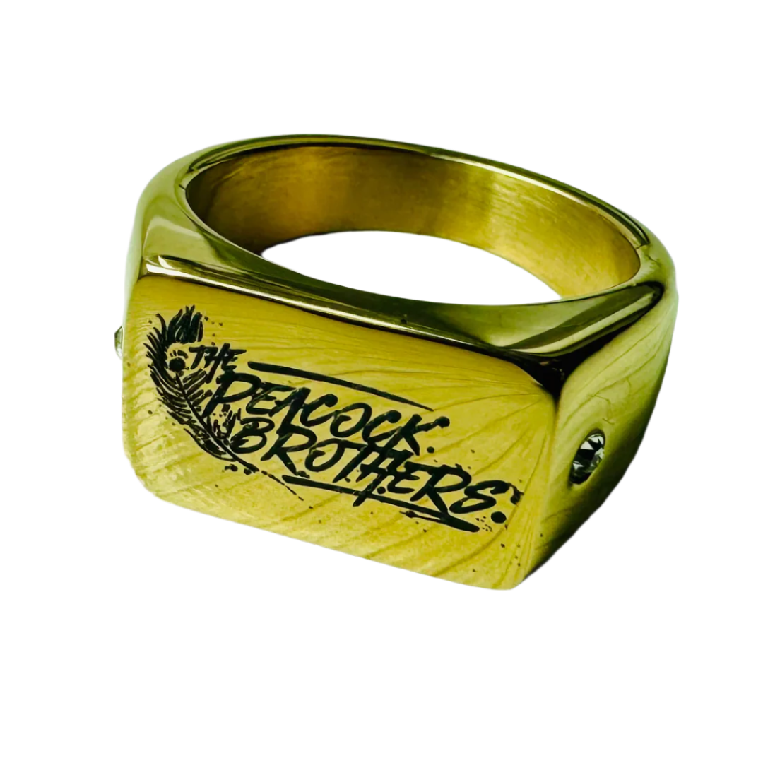 Peacock Brothers Signet Ring